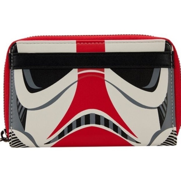NWT Star Wars Trooper Zip Around Wallet Loungefly - Picture 1 of 4